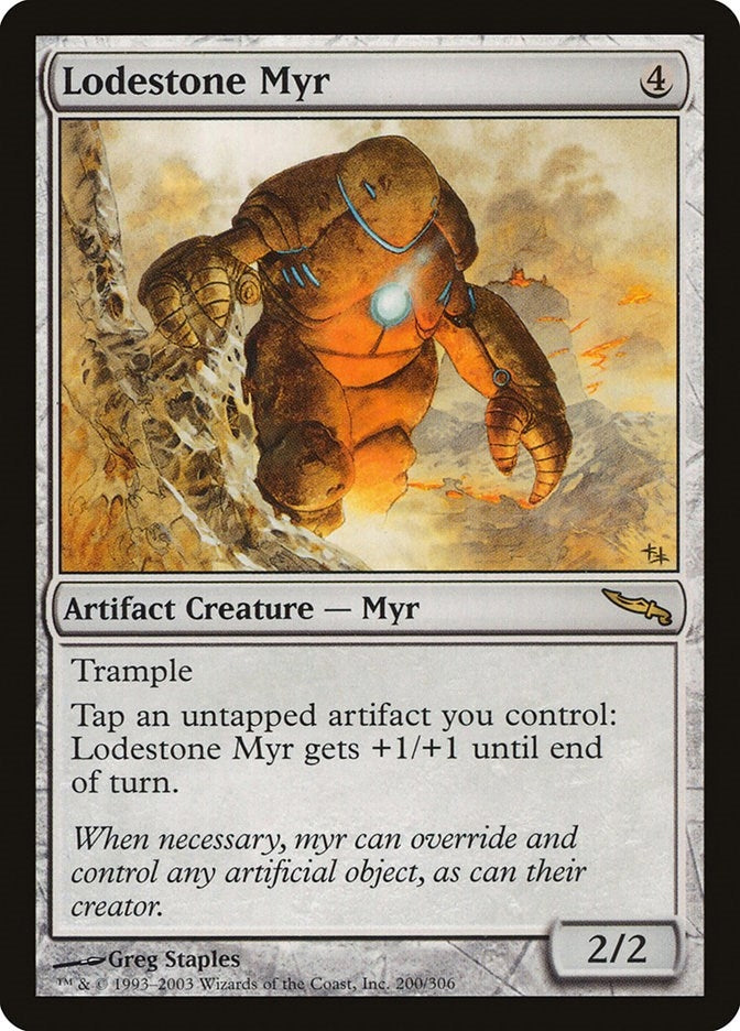 Image for Lodestone Myr (200) [Mirrodin] - Magic: The Gathering