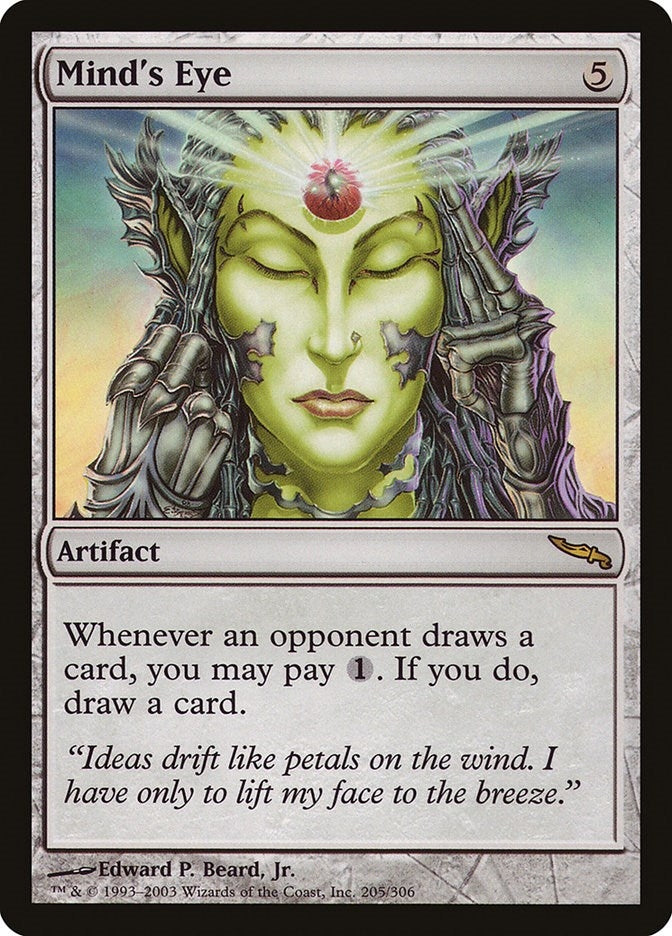 Image for Mind's Eye (205) [Mirrodin] - Magic: The Gathering