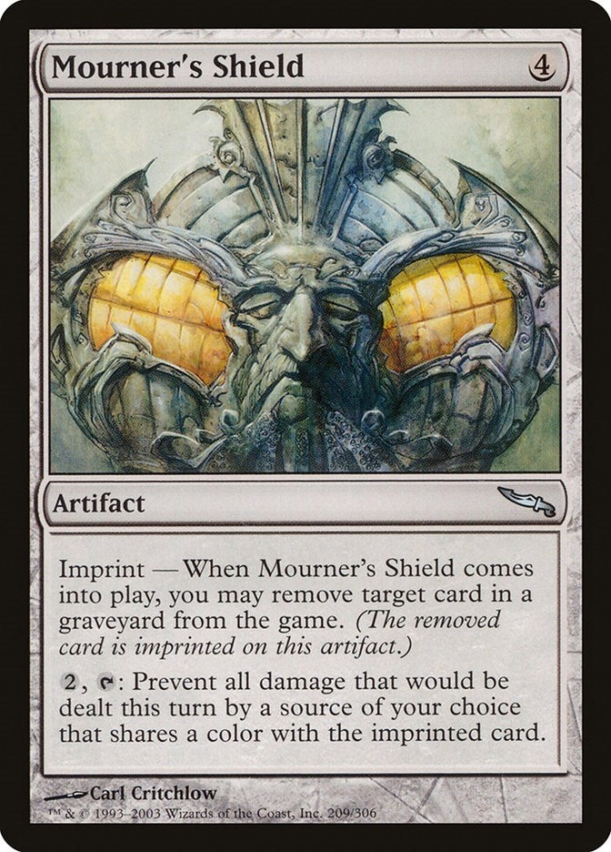 Image for Mourner's Shield (209) [Mirrodin] - Magic: The Gathering