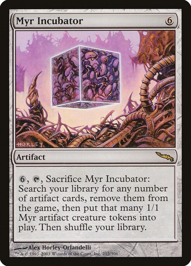 Image for Myr Incubator (212) [Mirrodin] - Magic: The Gathering