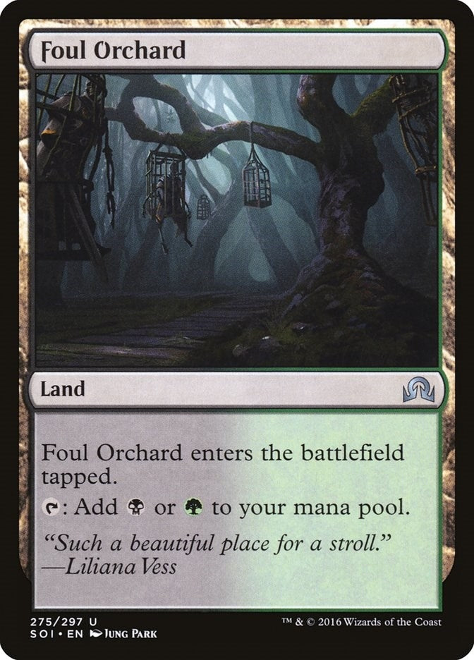 Image for Foul Orchard (275) [Shadows over Innistrad] - Magic: The Gathering
