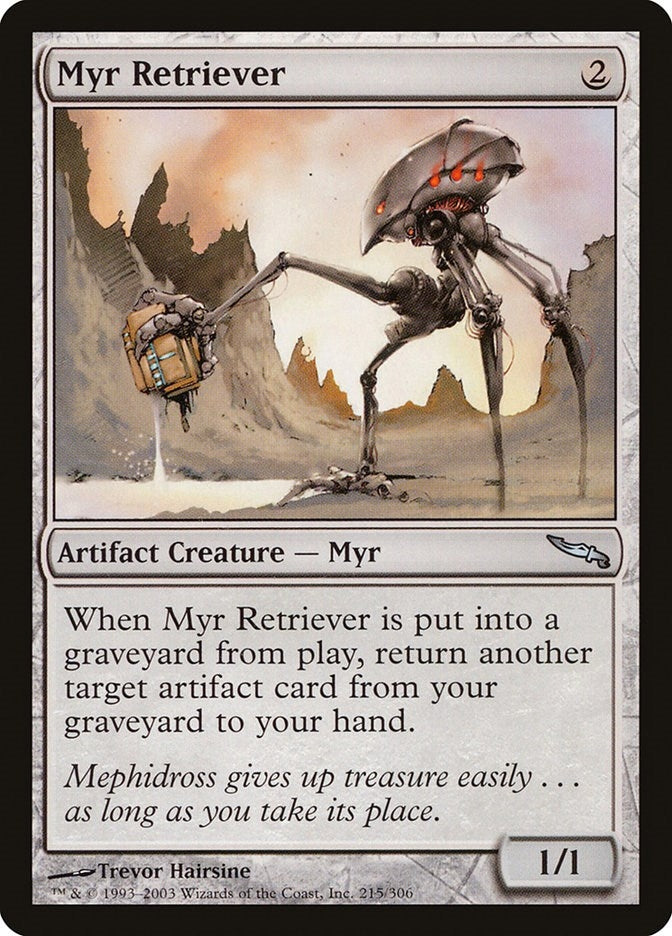 Image for Myr Retriever (215) [Mirrodin] - Magic: The Gathering