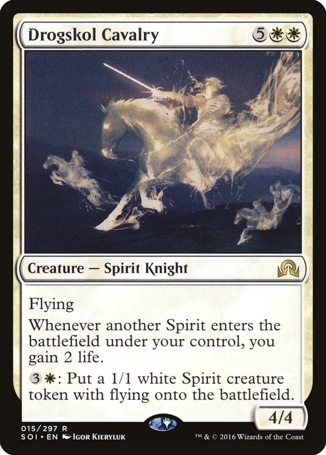 Image for Drogskol Cavalry (15) [Shadows over Innistrad] - Magic: The Gathering
