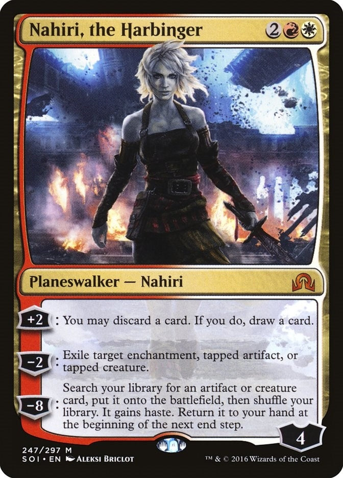 Image for Nahiri, the Harbinger (247) [Shadows over Innistrad] - Magic: The Gathering