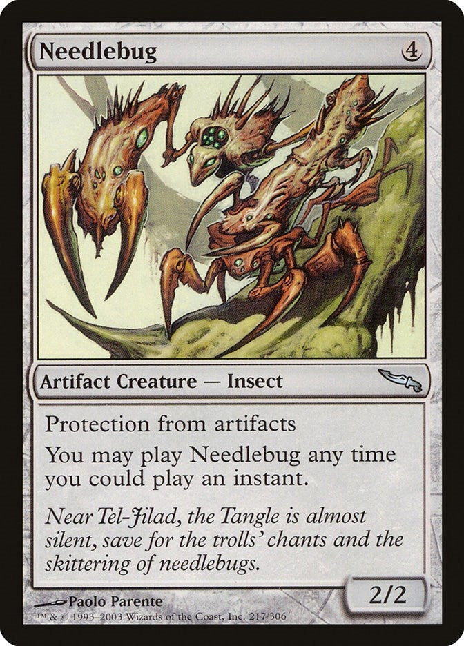 Image for Needlebug (217) [Mirrodin] - Magic: The Gathering