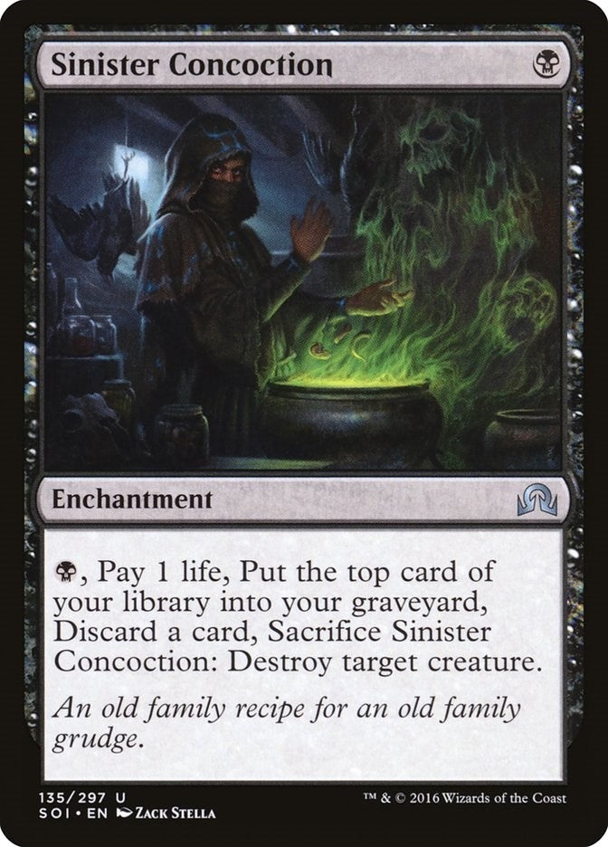 Image for Sinister Concoction (135) [Shadows over Innistrad] - Magic: The Gathering