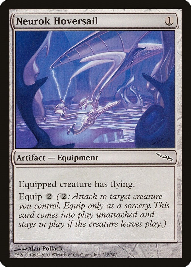 Image for Neurok Hoversail (218) [Mirrodin] - Magic: The Gathering