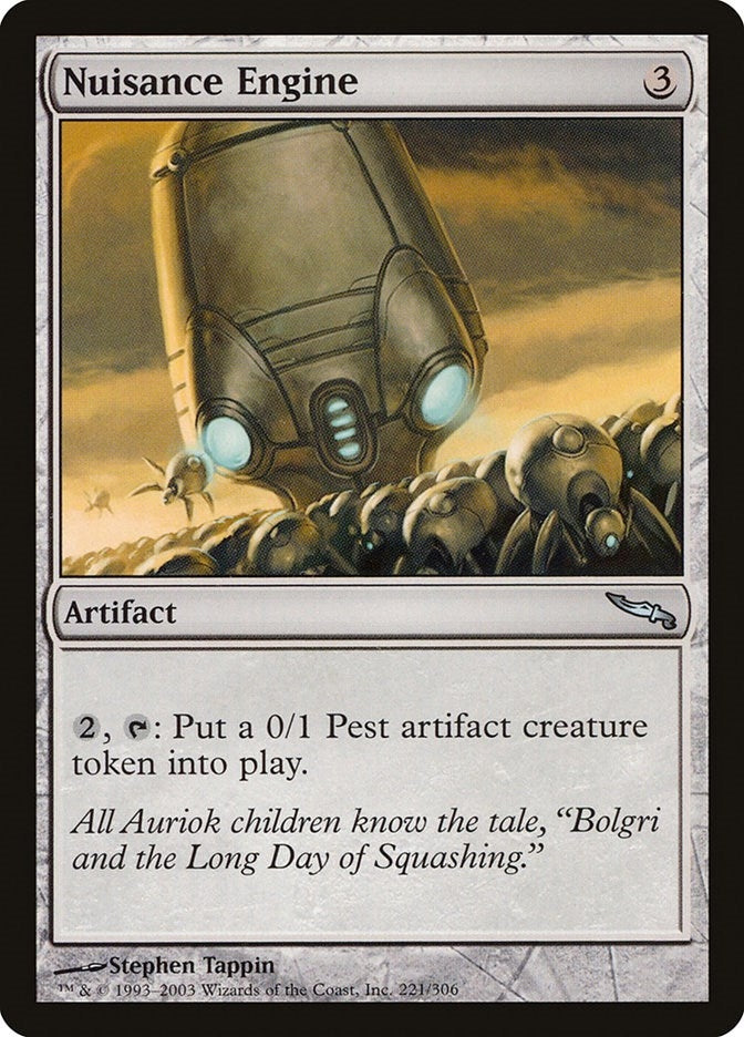 Image for Nuisance Engine (221) [Mirrodin] - Magic: The Gathering
