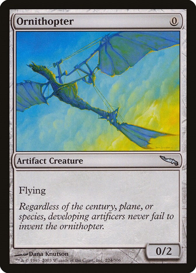 Image for Ornithopter (224) [Mirrodin] - Magic: The Gathering