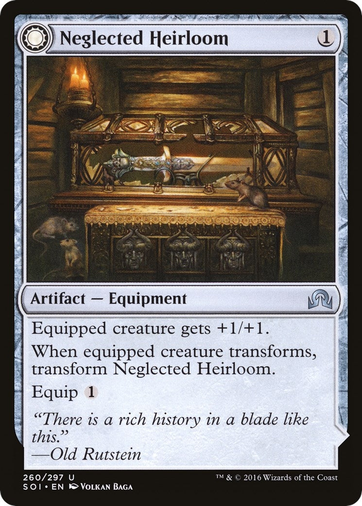 Image for Neglected Heirloom (260) [Shadows over Innistrad] - Magic: The Gathering