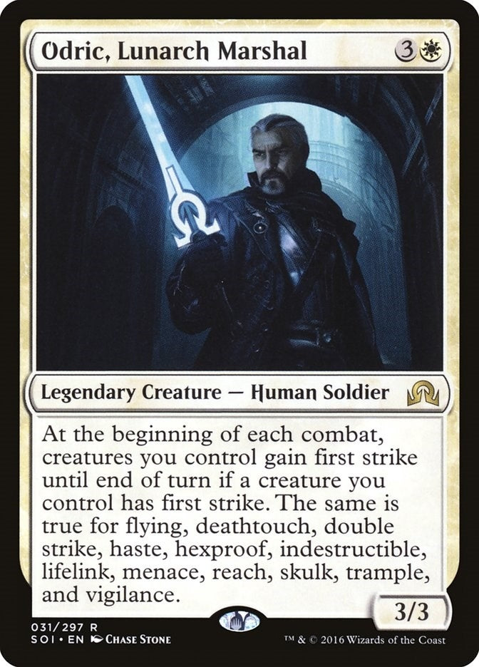 Image for Odric, Lunarch Marshal (31) [Shadows over Innistrad] - Magic: The Gathering