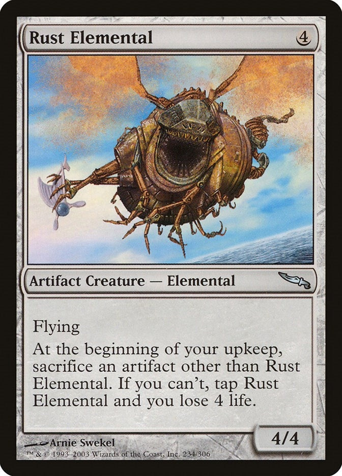 Image for Rust Elemental (234) [Mirrodin] - Magic: The Gathering