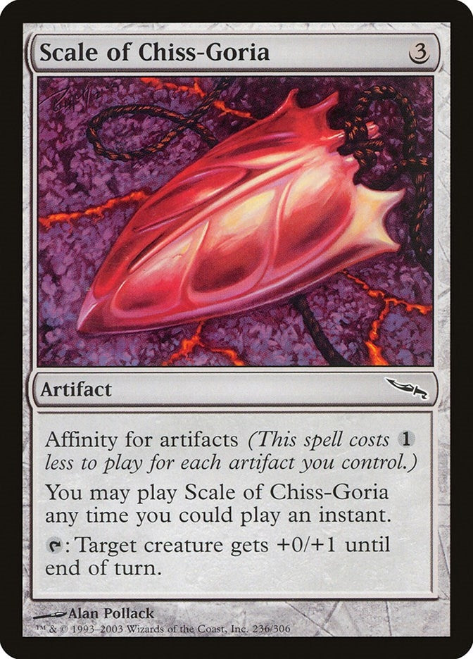 Image for Scale of Chiss-Goria (236) [Mirrodin] - Magic: The Gathering