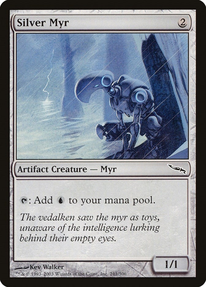 Image for Silver Myr (241) [Mirrodin] - Magic: The Gathering