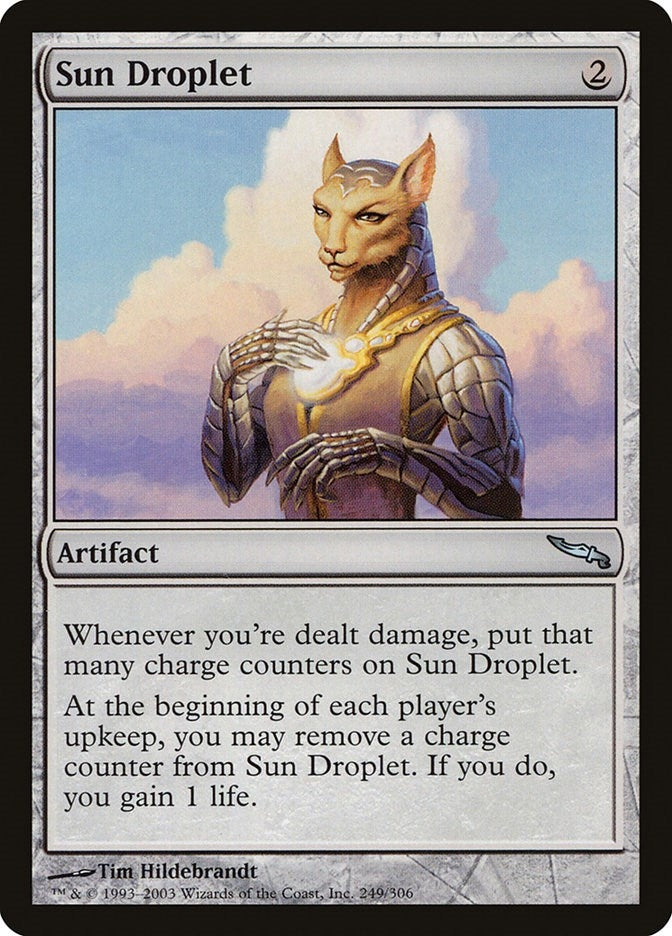 Image for Sun Droplet (249) [Mirrodin] - Magic: The Gathering