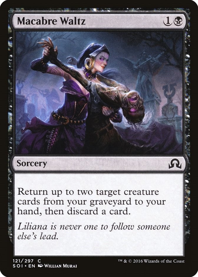 Image for Macabre Waltz (121) [Shadows over Innistrad] - Magic: The Gathering