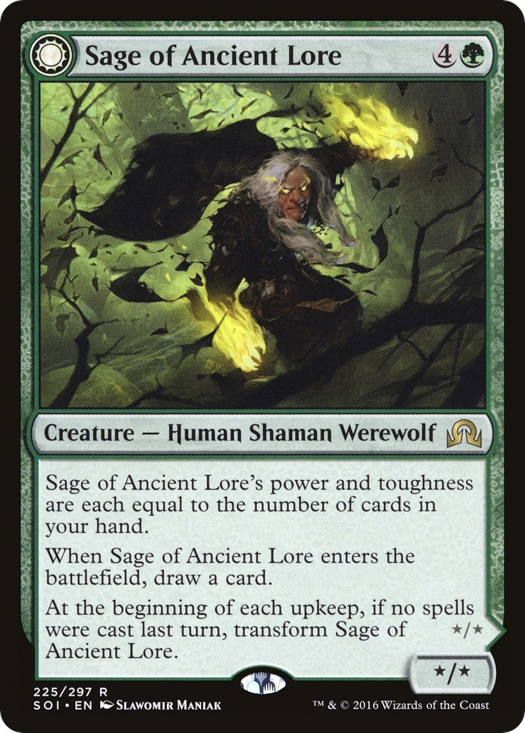 Image for Sage of Ancient Lore (225) [Shadows over Innistrad] - Magic: The Gathering