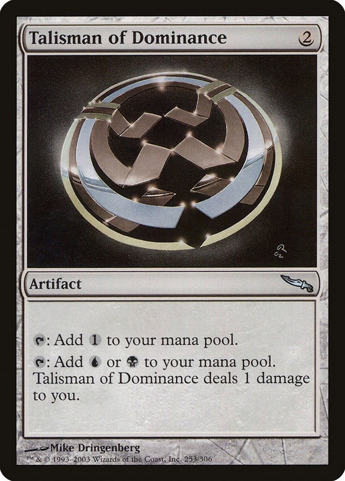 Image for Talisman of Dominance (253) [Mirrodin] - Magic: The Gathering