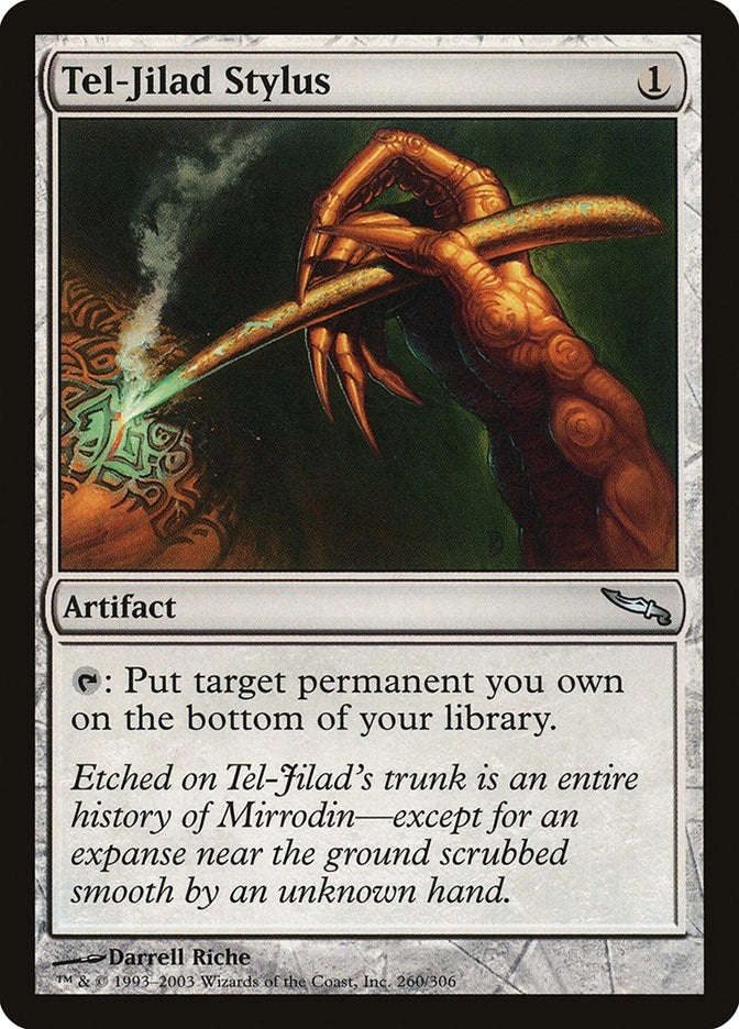 Image for Tel-Jilad Stylus (260) [Mirrodin] - Magic: The Gathering