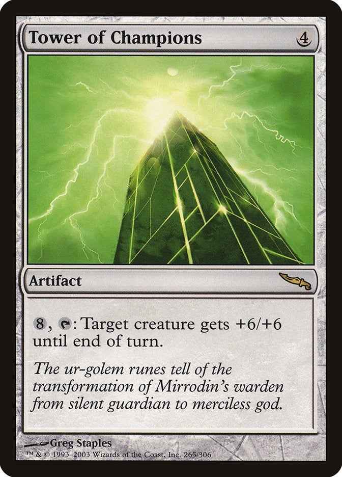Image for Tower of Champions (265) [Mirrodin] - Magic: The Gathering
