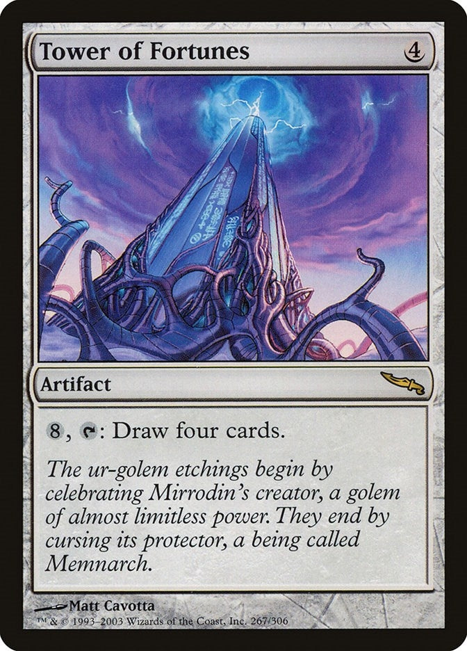 Image for Tower of Fortunes (267) [Mirrodin] - Magic: The Gathering