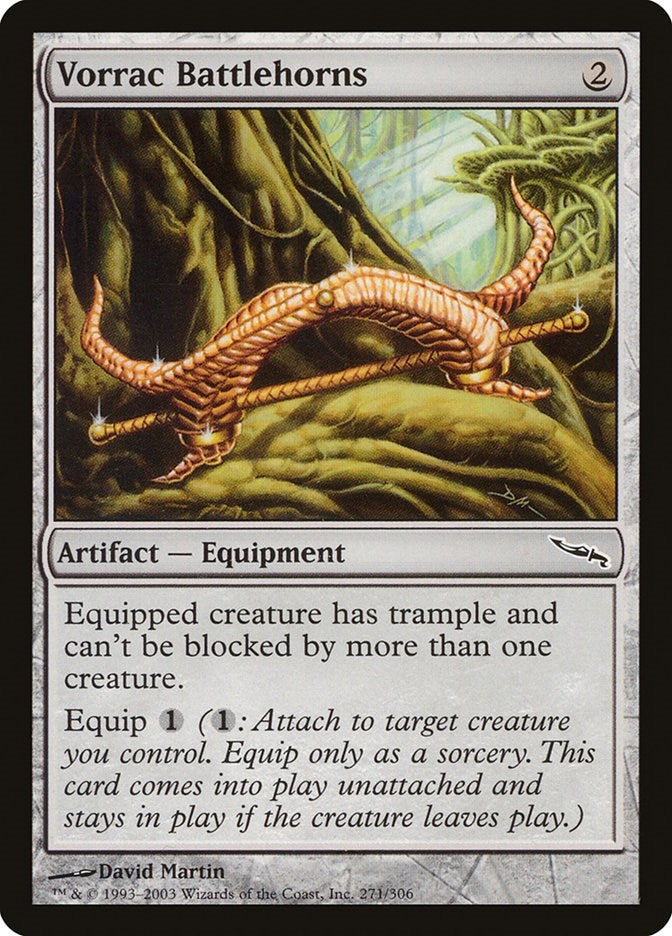 Image for Vorrac Battlehorns (271) [Mirrodin] - Magic: The Gathering