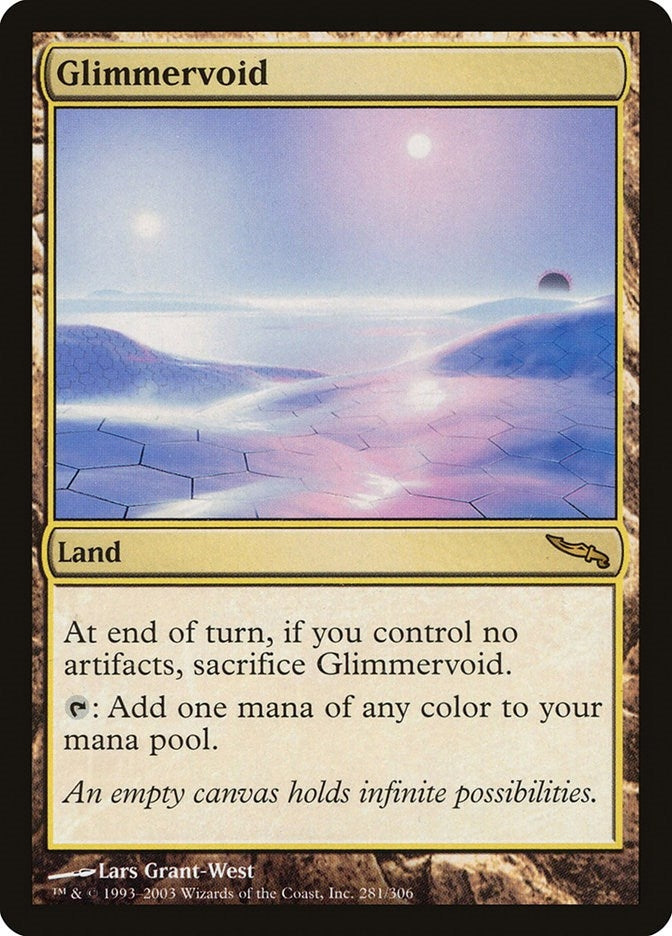 Image for Glimmervoid (281) [Mirrodin] - Magic: The Gathering
