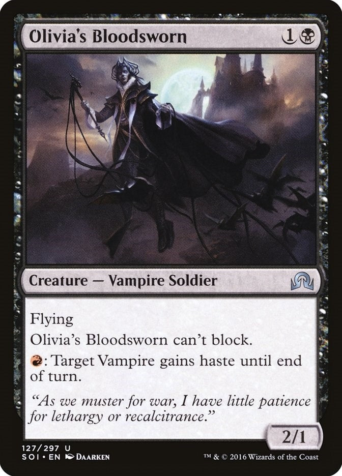 Image for Olivia's Bloodsworn (127) [Shadows over Innistrad] - Magic: The Gathering