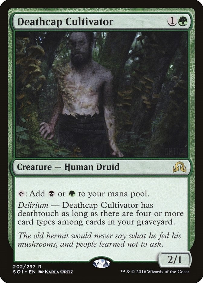 Image for Deathcap Cultivator (202) [Shadows over Innistrad] - Magic: The Gathering