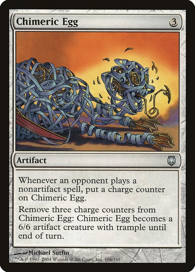 Image for Chimeric Egg (106) [Darksteel] - Magic: The Gathering