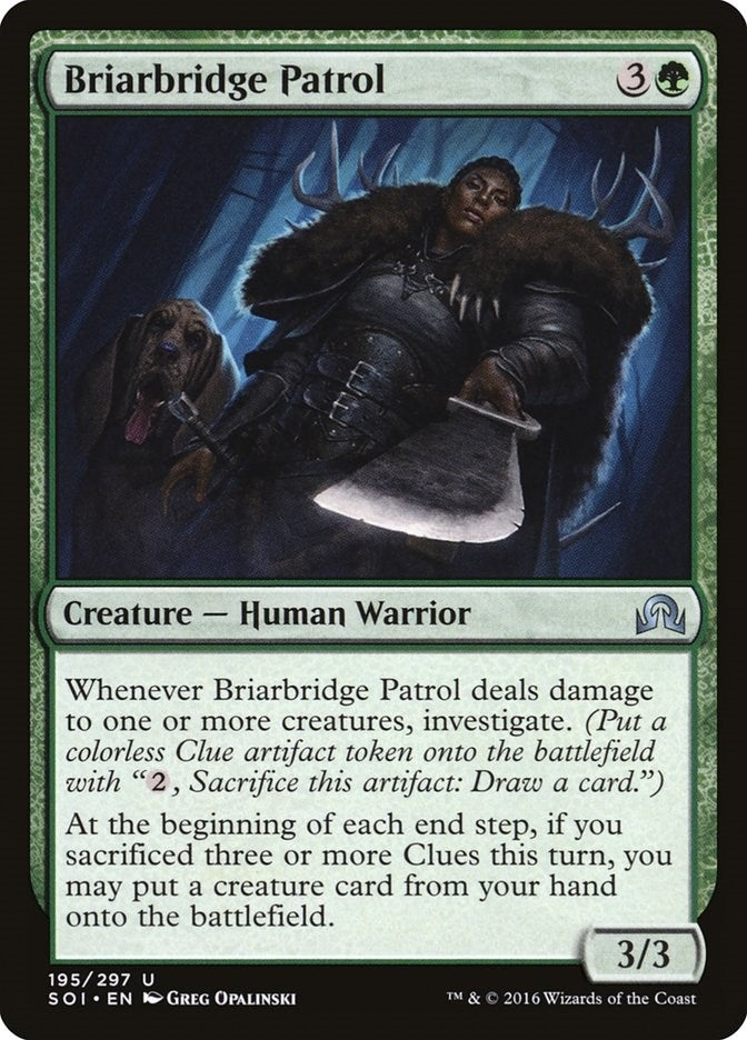 Image for Briarbridge Patrol (195) [Shadows over Innistrad] - Magic: The Gathering