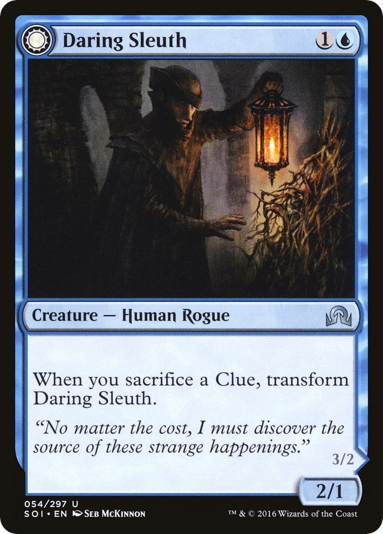 Image for Daring Sleuth (54) [Shadows over Innistrad] - Magic: The Gathering