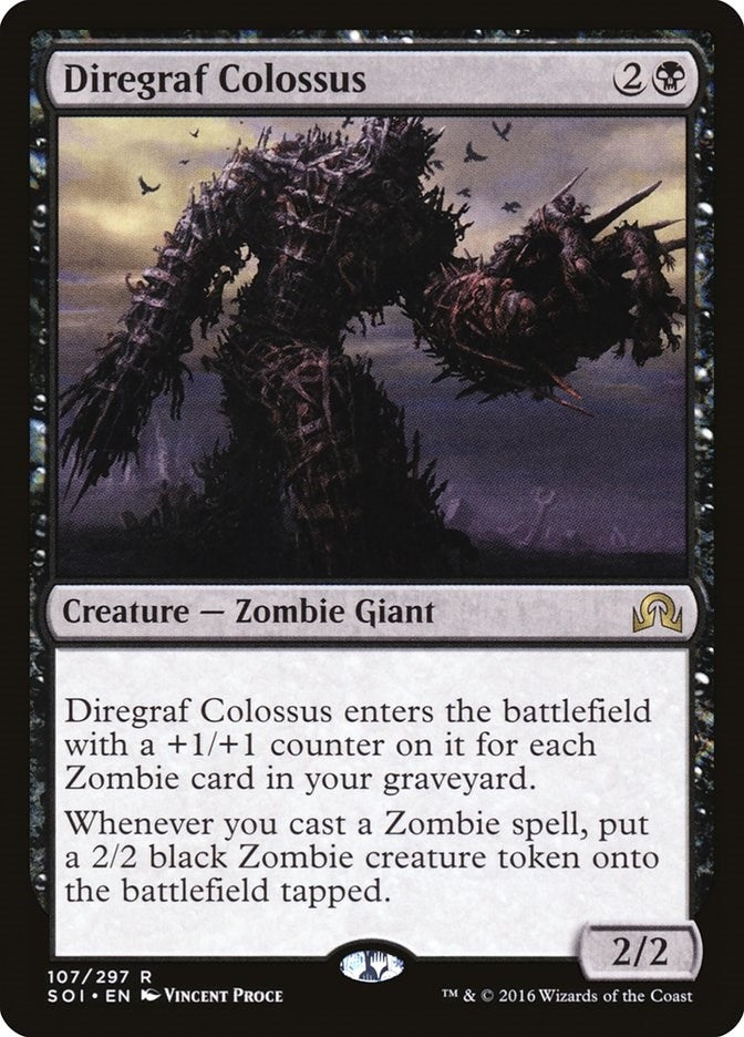 Image for Diregraf Colossus (107) [Shadows over Innistrad] - Magic: The Gathering
