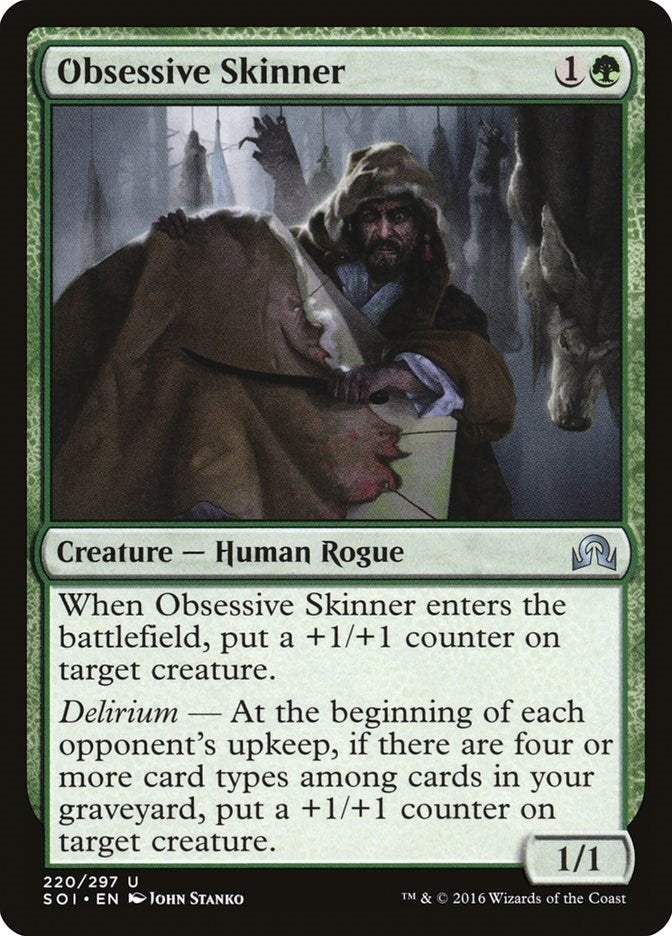 Image for Obsessive Skinner (220) [Shadows over Innistrad] - Magic: The Gathering