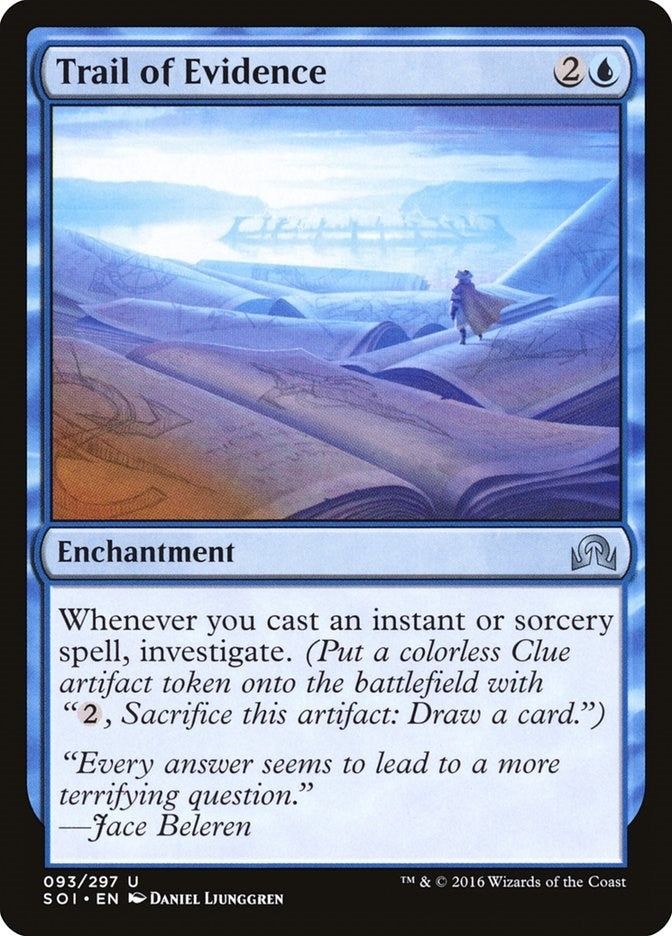 Image for Trail of Evidence (93) [Shadows over Innistrad] - Magic: The Gathering