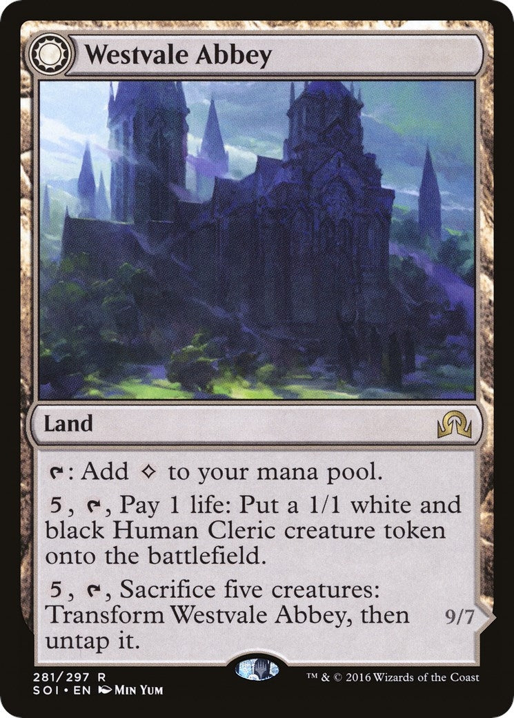 Image for Westvale Abbey (281) [Shadows over Innistrad] - Magic: The Gathering