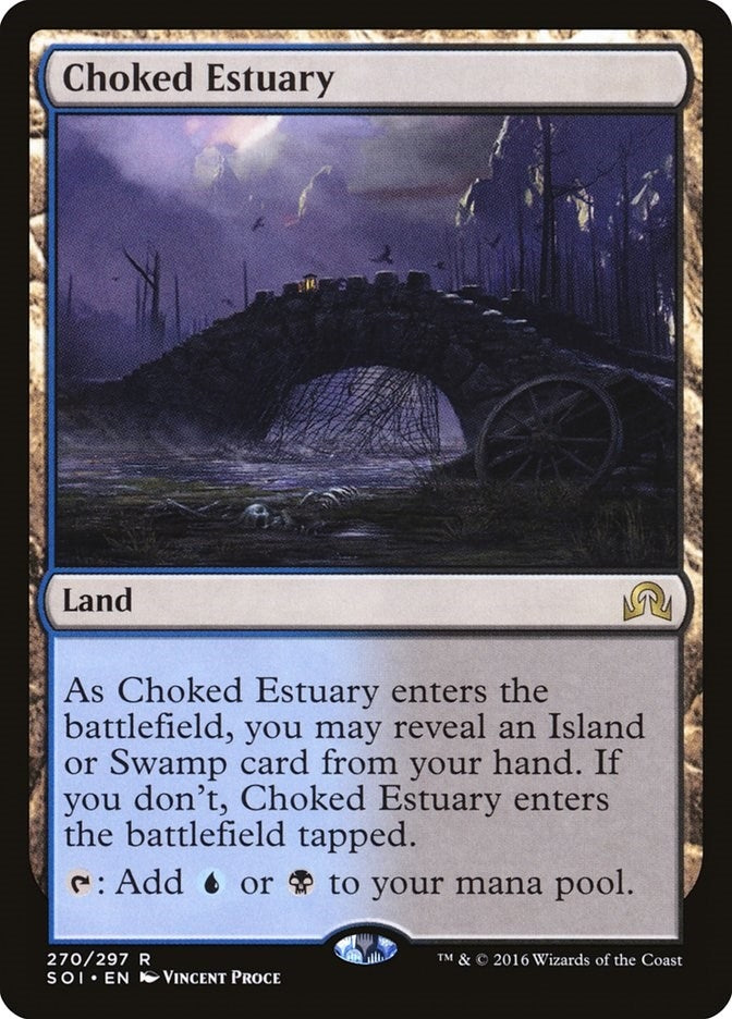 Image for Choked Estuary (270) [Shadows over Innistrad] - Magic: The Gathering
