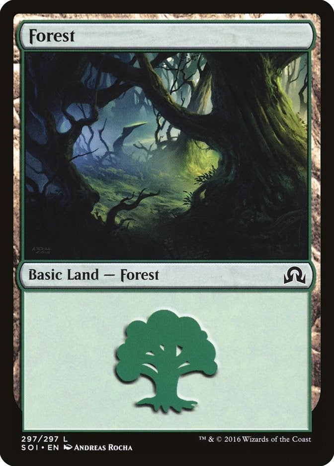 Image for Forest (297) (297) [Shadows over Innistrad] - Magic: The Gathering