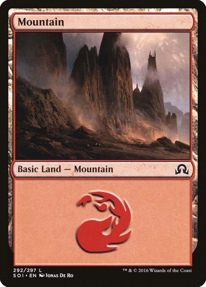 Image for Mountain (292) (292) [Shadows over Innistrad] - Magic: The Gathering