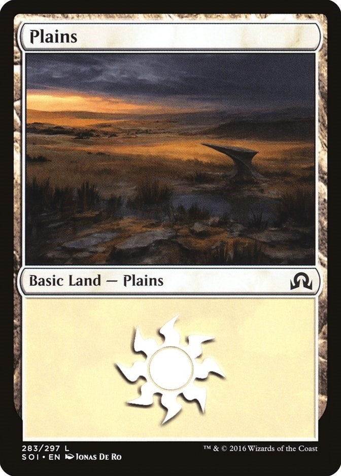 Image for Plains (283) (283) [Shadows over Innistrad] - Magic: The Gathering