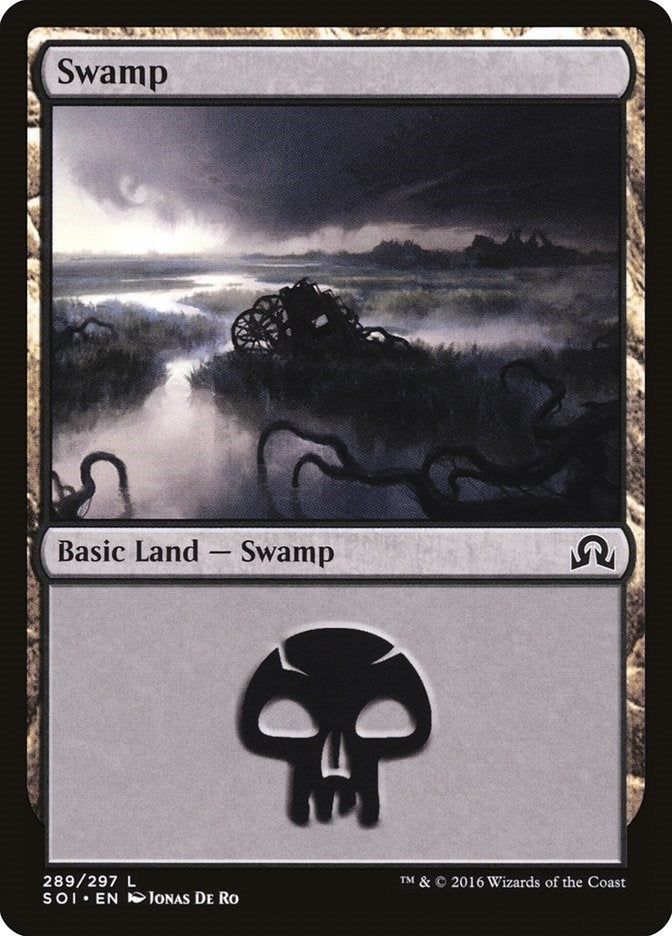 Image for Swamp (289) (289) [Shadows over Innistrad] - Magic: The Gathering