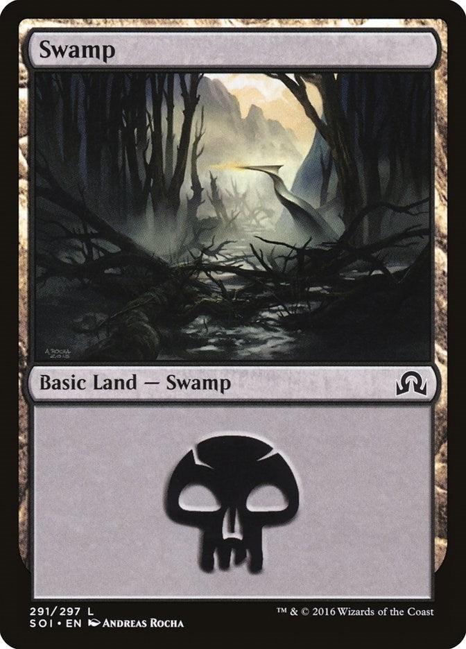 Image for Swamp (291) (291) [Shadows over Innistrad] - Magic: The Gathering
