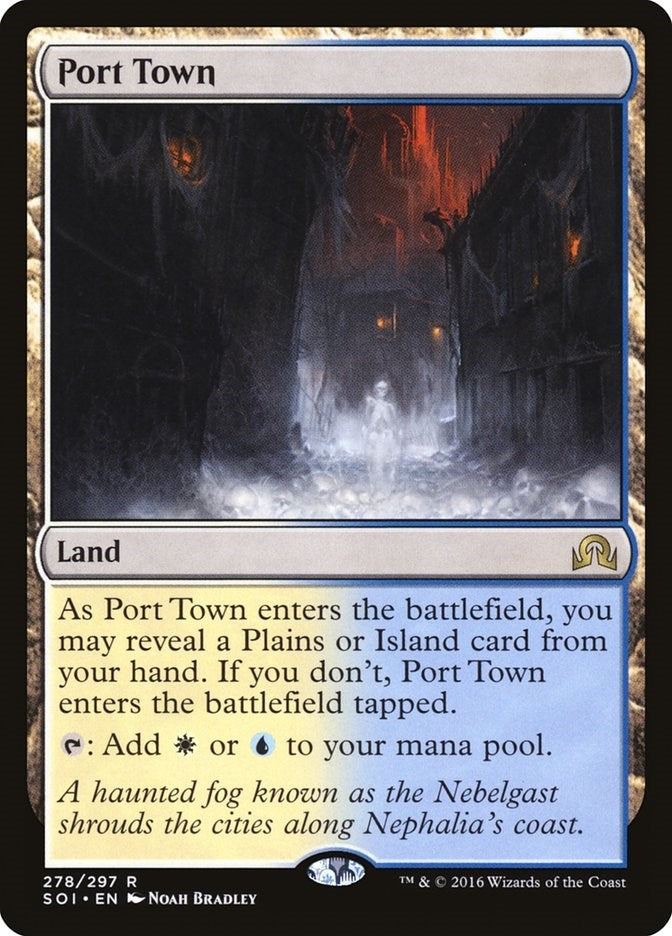Image for Port Town (278) [Shadows over Innistrad] - Magic: The Gathering