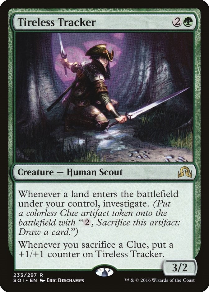 Image for Tireless Tracker (233) [Shadows over Innistrad] - Magic: The Gathering