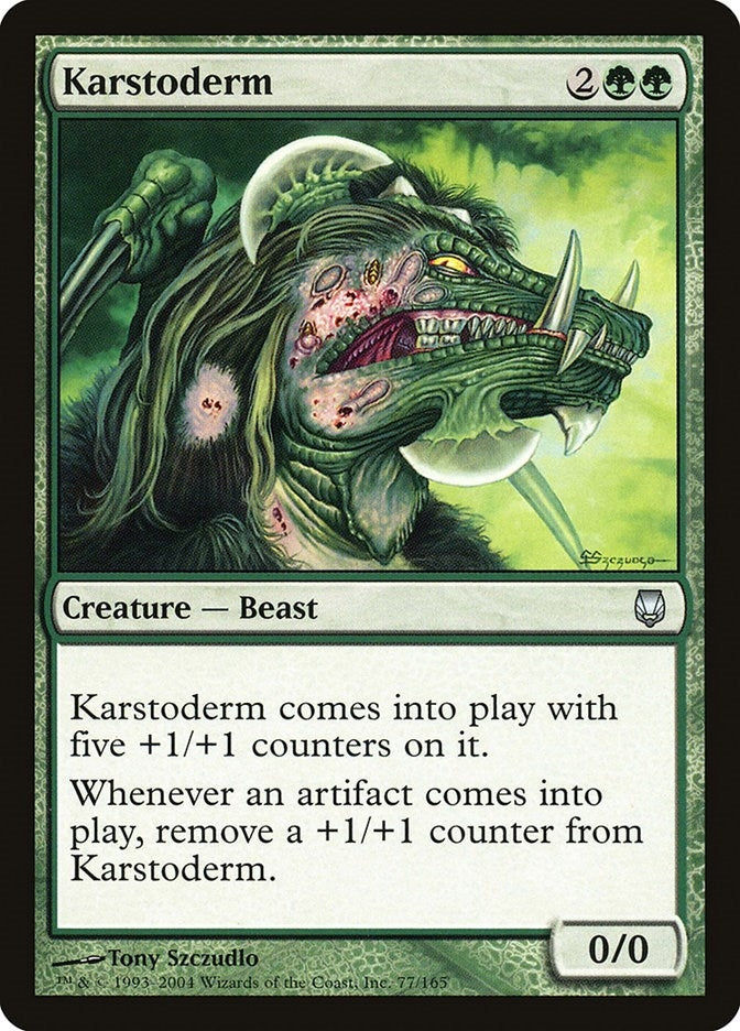 Image for Karstoderm (77) [Darksteel] - Magic: The Gathering
