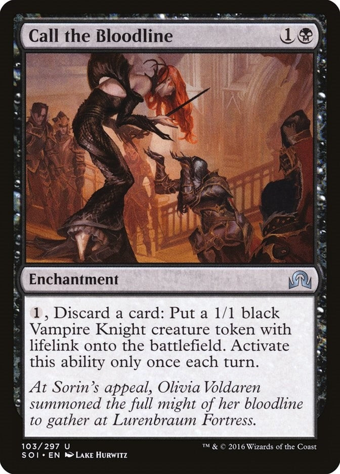 Image for Call the Bloodline (103) [Shadows over Innistrad] - Magic: The Gathering