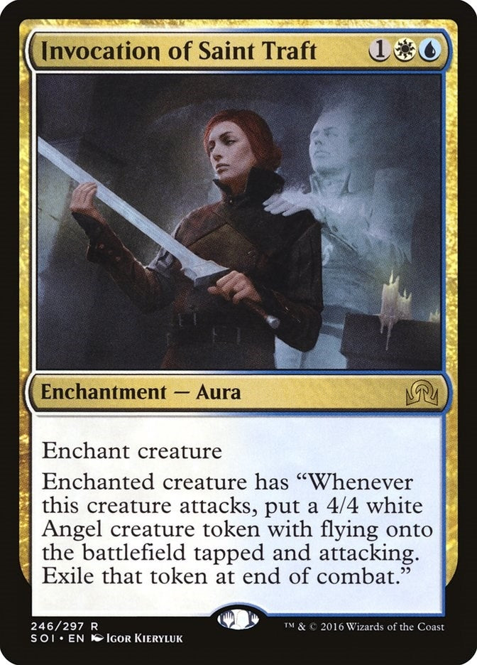 Image for Invocation of Saint Traft (246) [Shadows over Innistrad] - Magic: The Gathering