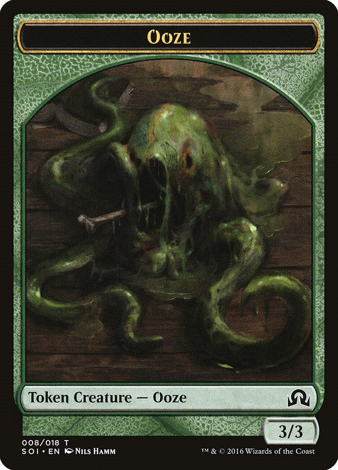 Image for Ooze Token (8) [Shadows over Innistrad] - Magic: The Gathering