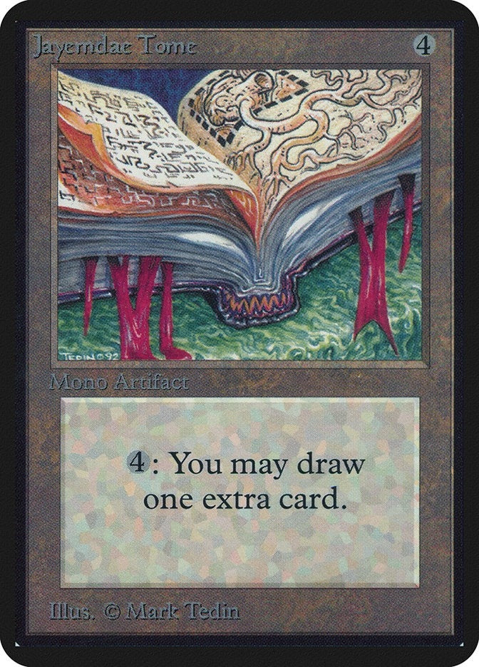 Image for Jayemdae Tome [Alpha Edition] - Magic: The Gathering