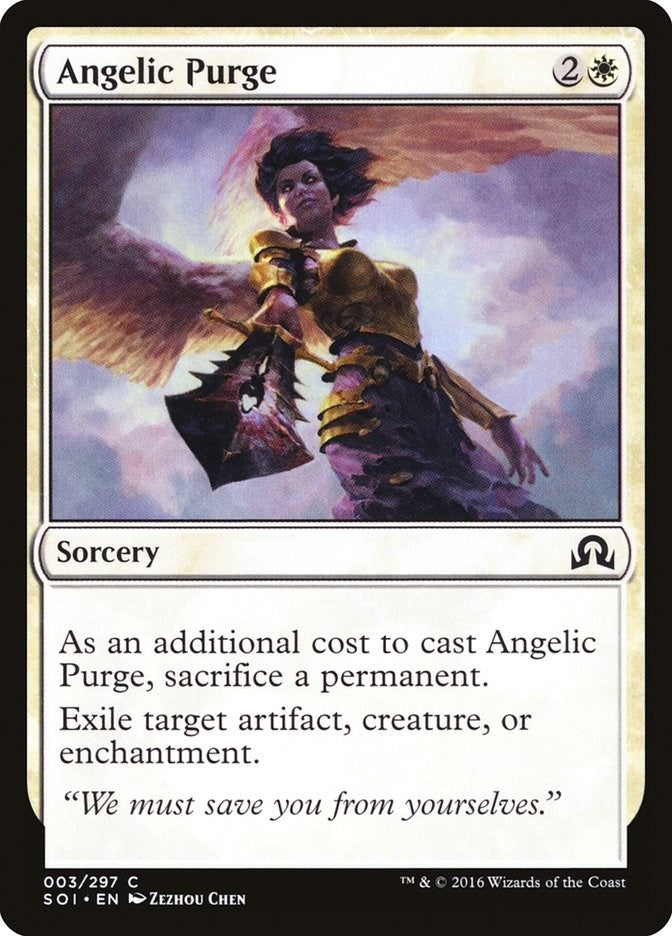 Image for Angelic Purge (3) [Shadows over Innistrad] - Magic: The Gathering